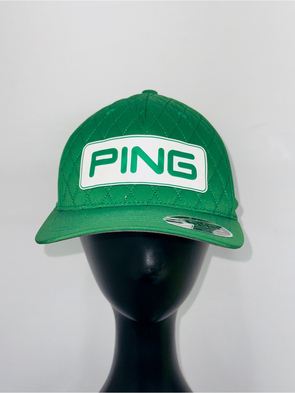 PING Heritage Tour Snapback Golf Hat Green Quilted Limited Edition Holiday  NWT
